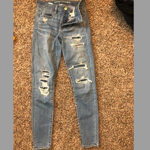 AE High Rise Stretch Jeans